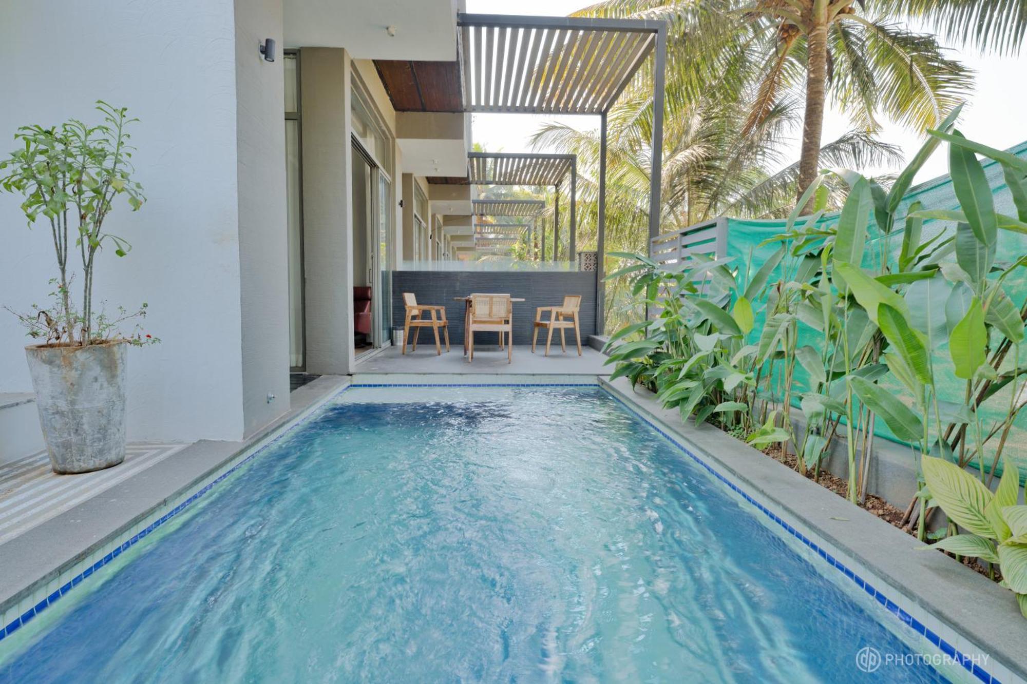 August Villas, Saligao -Private Pool Villas Bagian luar foto