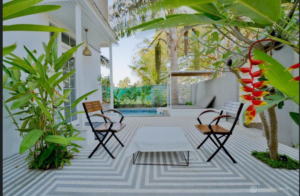 August Villas, Saligao -Private Pool Villas Bagian luar foto